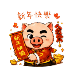 帥豬的節慶祝福語錄
