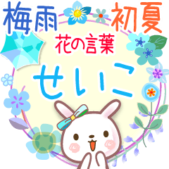 花の言葉◆梅雨&初夏●せいこ