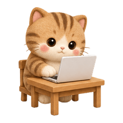 Cute Brown Tabby Cat (No text)