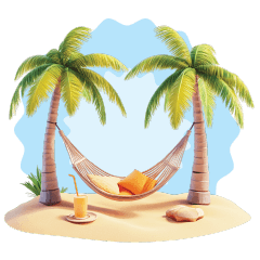 Tropical Paradise sticker