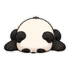 Panda Fluffy Face