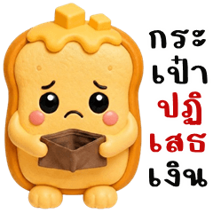 สกุชชี่ขนมปัง (บิ๊กสติกเกอร์)