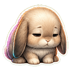 Lop Rabbit Neon 1A