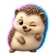 Hedgehog Neon 1A