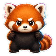 Red Panda Neon 1A