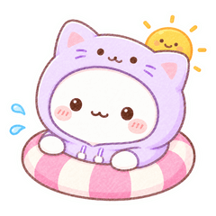 だるだるにゃんこ!夏バカンス編の紹介画像