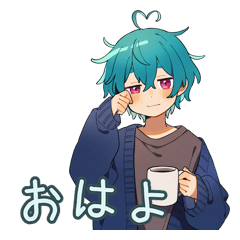 ゆるミンくんのゆる毎日あいさつとねぎらい
