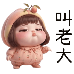 Peach Qi Baby - Rolling Daily Life