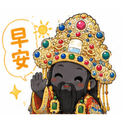 北門三寮灣城隍宮城隍尊神（Q版貼圖）