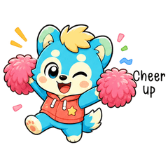 Blue Furry Pup Daily Mood (EN)