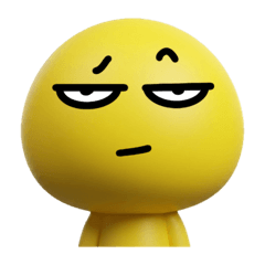 Happy : emoji yellow