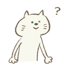 オッドアイのにゃん