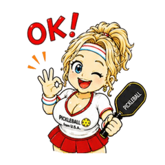 Pickleball American Auntie - Official