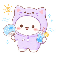だるだるにゃんこ!夏あるある編の紹介画像