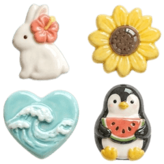 Cute ceramic Sticker07