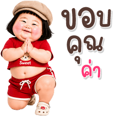 Chubby little child 134 text