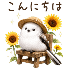 【夏】 毎年使える！シマエナガ