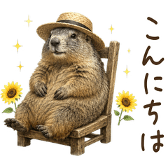 【夏】 毎年使える！マーモット