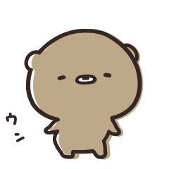 Animated Ponkotsu Bear Stickers