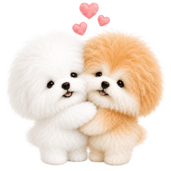 Fluffy Together! Puppy Love