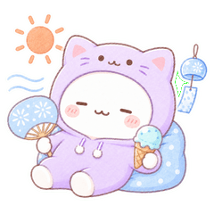 だるだるにゃんこ!真夏のだるだる編の紹介画像