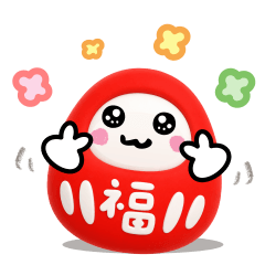 Cute friend sticker 03