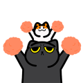 Indy Black Cat and Odin [Pop-up]