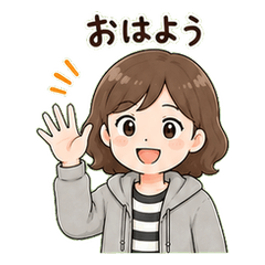 マナミの日常スタンプ