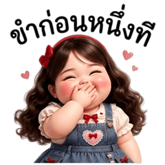 Overalls Chubby Girl: Pure Love