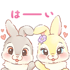ちびもこ♡とんすけ＆ミス・バニー