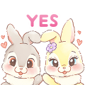 【英文版】迷你毛茸茸♡桑普＆邦妮兔