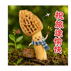 Happy Mushroom Friends Set 3