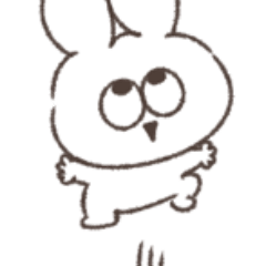 Seriously cute, big, big, chubby rabbit.