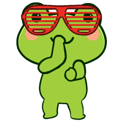 Green Frog 3 : Pop-up stickers