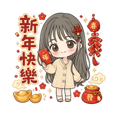 天天都Happy！女孩的節慶與大吉大利