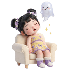 Kapom: Girl in a Knitted Outfit (NW)