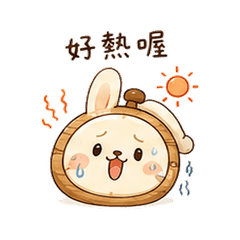木鐘兔|天氣抱怨