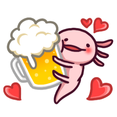 Axolotl Upa's Night Out