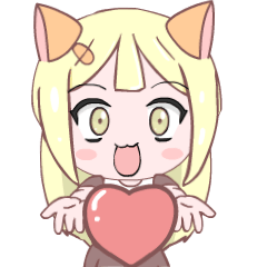 Lovely Miho : Animated Stickers