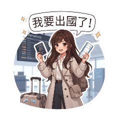 愛出國的女孩系列