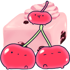 なんだかゆるいさくらんぼ