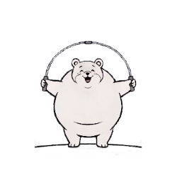 ★もっちもちくま　ダイエット中★