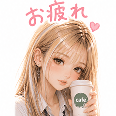Cute Gal's Daily Stickers