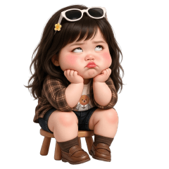 Funny face girl 250 EN