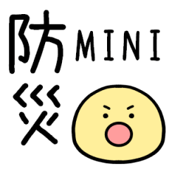 BOSAI/ROUND FACE MINI STICKER