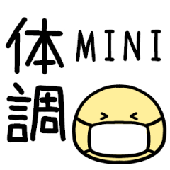 BAD COLD/ROUND FACE MINI STICKER