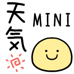 WEATHER REPORT/FACE MINI STICKER