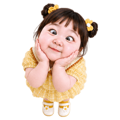 Golden Bow Giggles (No text)