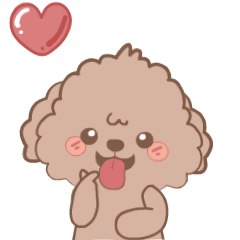 Brown Puppy :  Animated