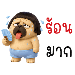 Bob Bangs Pug